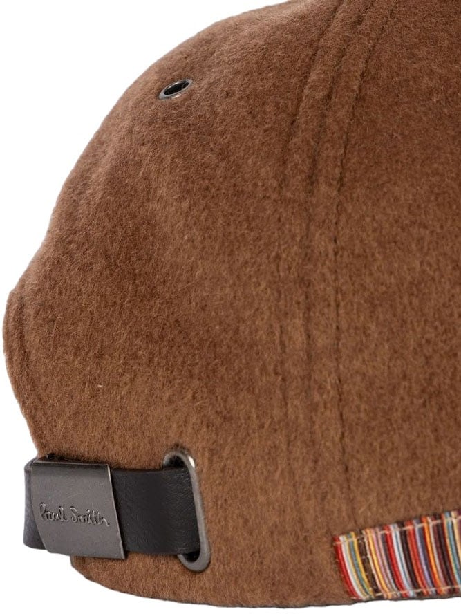 Paul Smith Casquette laineuse Bande Baya côté Camel M1A 987DT N086 66 Paul Smith Homme Femme Divers