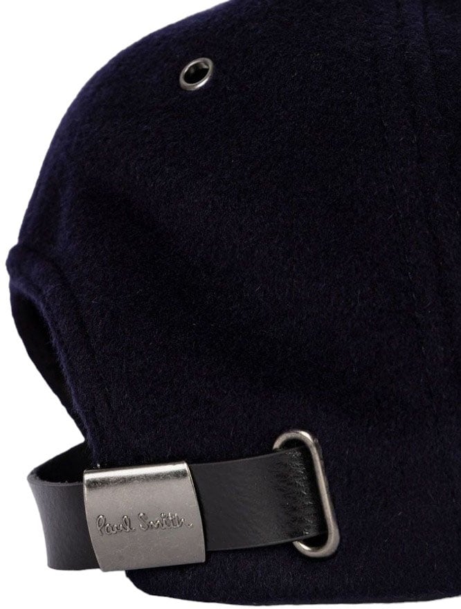 Paul Smith Casquette laineuse Bande Baya côté Noire M1A 987DT N086 79 Paul Smith Homme Femme Zwart