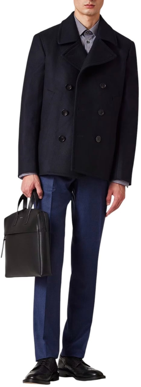 Paul Smith Caban laine Navy Paul Smith Homme M2R 597T N21059 49 Divers