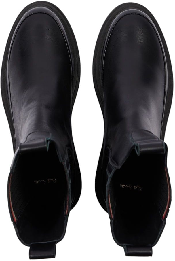 Paul Smith Bottines cuir noir semelle épaisse Dalias Paul Smith Femme W1S DLSO1 TLEA 79 Zwart