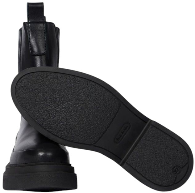 Paul Smith Bottines cuir noir semelle épaisse Dalias Paul Smith Femme W1S DLSO1 TLEA 79 Zwart