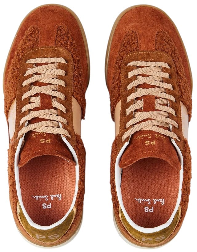 Paul Smith Baskets bouclette suède brique cuir rose Dover Paul Smith Femme W1S DVR15 TLEA 19 Divers