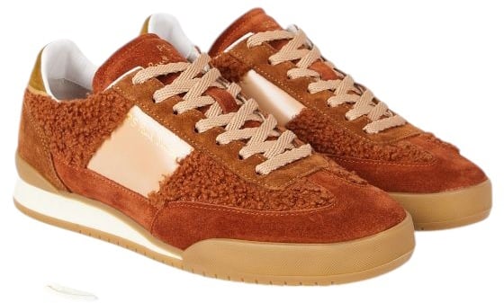 Paul Smith Baskets bouclette suède brique cuir rose Dover Paul Smith Femme W1S DVR15 TLEA 19 Divers