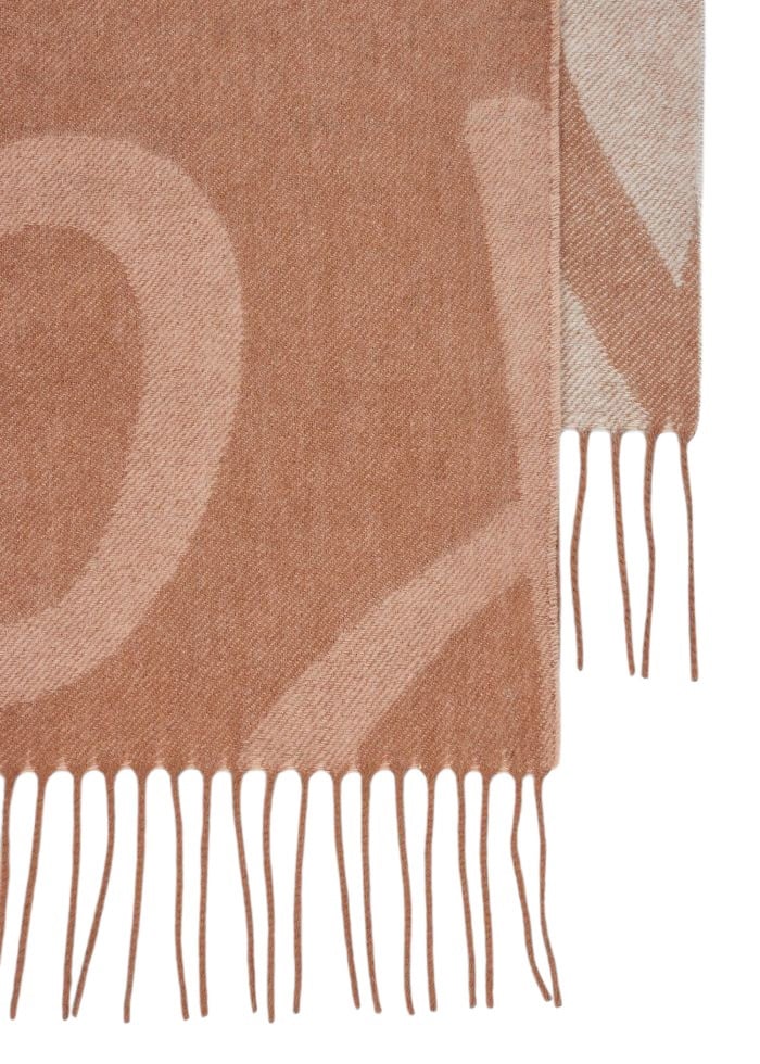 Paul Smith Echarpe ecrit Paul Smith camel rose Paul Smith Femme Homme W1A 250K T806 62 Divers