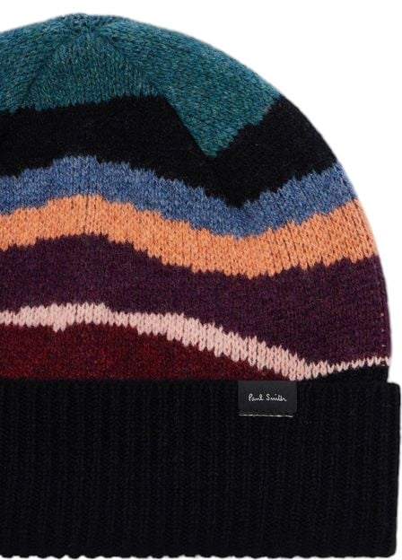 Paul Smith Bonnet swirl bordeaux bleu set Paul Smith Femme W1A 480K N198 79 Divers