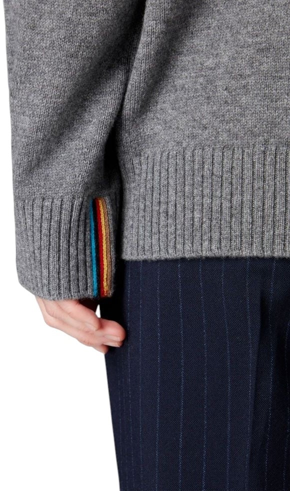 Paul Smith Pull laine cachemire col montant oversize gris Paul Smith Femme W1R 641N T11182 77 Grijs