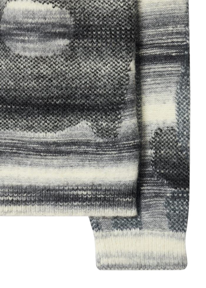 Paul Smith Pull rayé fleurs gris écru Paul Smith Femme W1R 644N T11193 72 Divers