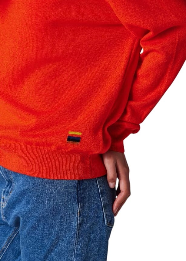 Paul Smith Pull cachemire col rond rouge Paul Smith Femme W1R 622N T11179 25 Rood