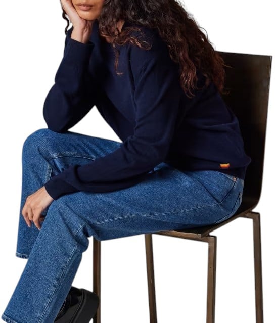 Paul Smith Pull cachemire col rond bleu nuit Paul Smith Femme W1R 622N T11179 49 Divers