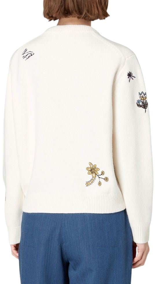 Paul Smith Pull écru animaux brodés multi Paul Smith Femme W1R 645N T11198 02 Divers