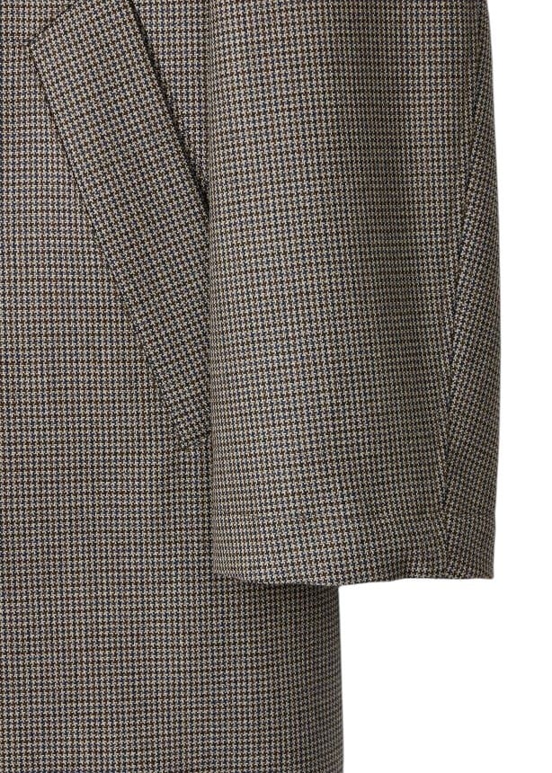 Paul Smith Manteau avec Gilet amovible micro vichy brun Paul Smith Homme M1R 626U T02776 71 Bruin