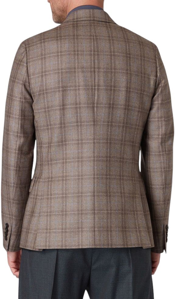 Paul Smith Veste carreaux fenêtre taupe ciel 2 boutons Paul Smith Homme M1R 2311 T02780 61 Divers