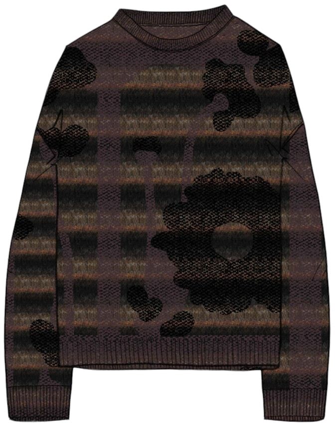 Paul Smith Pull rayé patch fleurs choco noir Paul Smith Homme M1R 555Z T02837 53 Divers