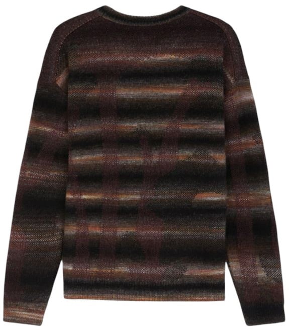 Paul Smith Pull rayé patch fleurs choco noir Paul Smith Homme M1R 555Z T02837 53 Divers