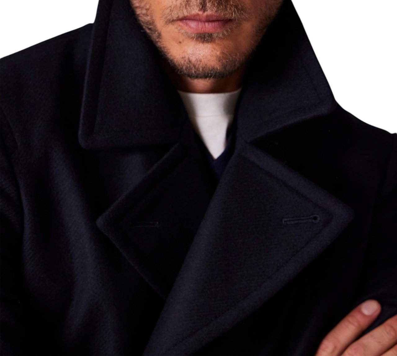 Paul Smith Caban croisé navy laine Paul Smith homme M2R 597T T21059 49 Divers