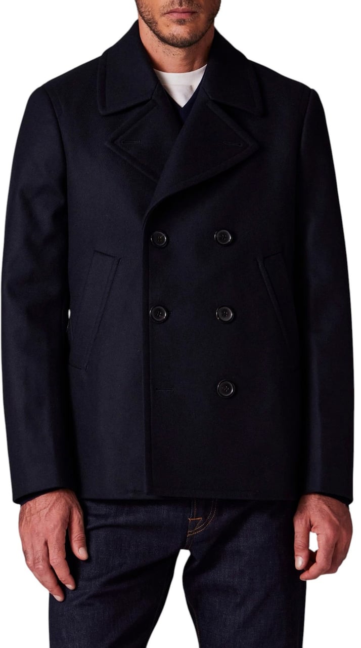 Paul Smith Caban croisé navy laine Paul Smith homme M2R 597T T21059 49 Divers