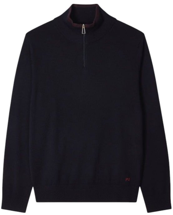 Paul Smith Pull col camionneur navy Paul Smith Homme M2R 304Z T21861 49 Divers