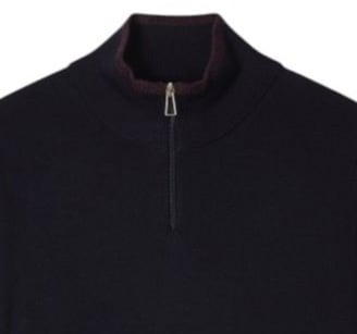 Paul Smith Pull col camionneur navy Paul Smith Homme M2R 304Z T21861 49 Divers