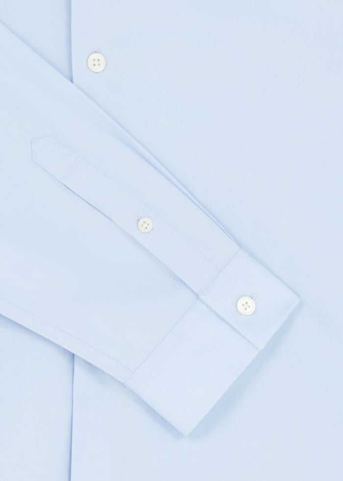 Paul Smith Chemise bleu ciel zèbre poitrine coton stretch M2R 610PP T22263 40 Paul Smith homme Divers