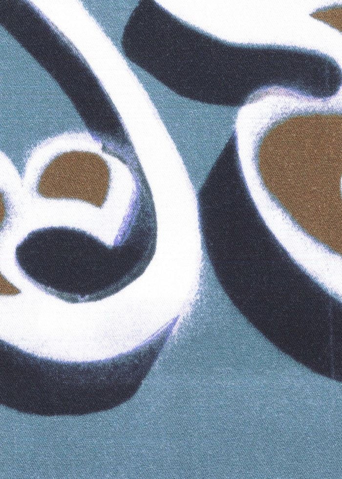 Paul Smith Chemise bleu arabesques taupe blanc navy Paul Smith homme M2R 687U T22496 43 Divers