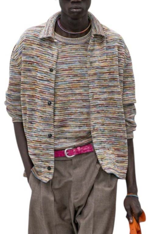 Paul Smith Polo chemise bayadère fondue multicolore Paul Smith Homme M1R 775Z V03027 92 Divers