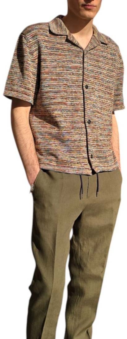 Paul Smith Polo chemise bayadère fondue multicolore Paul Smith Homme M1R 775Z V03027 92 Divers