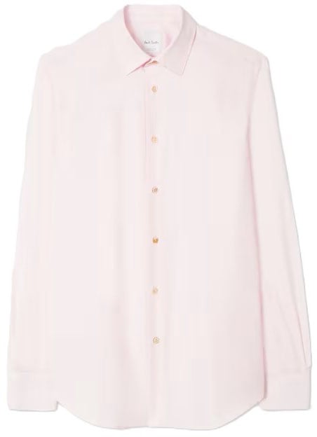 Paul Smith Chemise unie rose coton Paul Smith Homme M1R 800P2 V00050 21 Roze