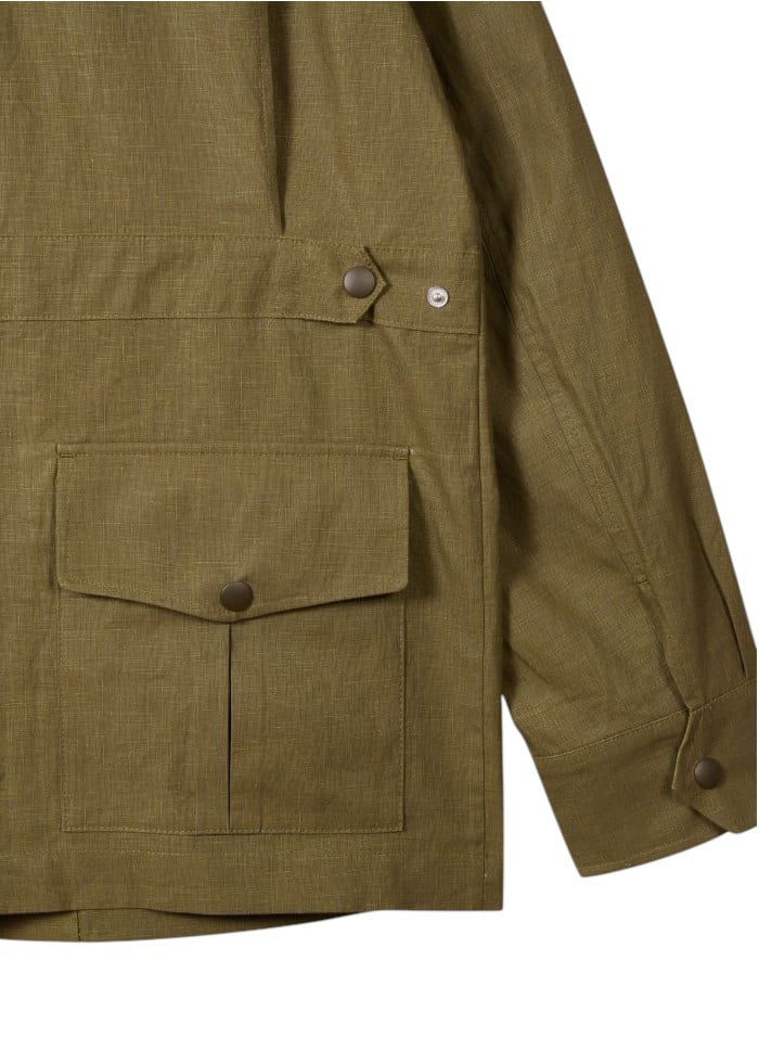 Paul Smith Veste saharienne lin tech multipoches kaki Paul Smith Homme M1R 912Z V03000 35 Divers