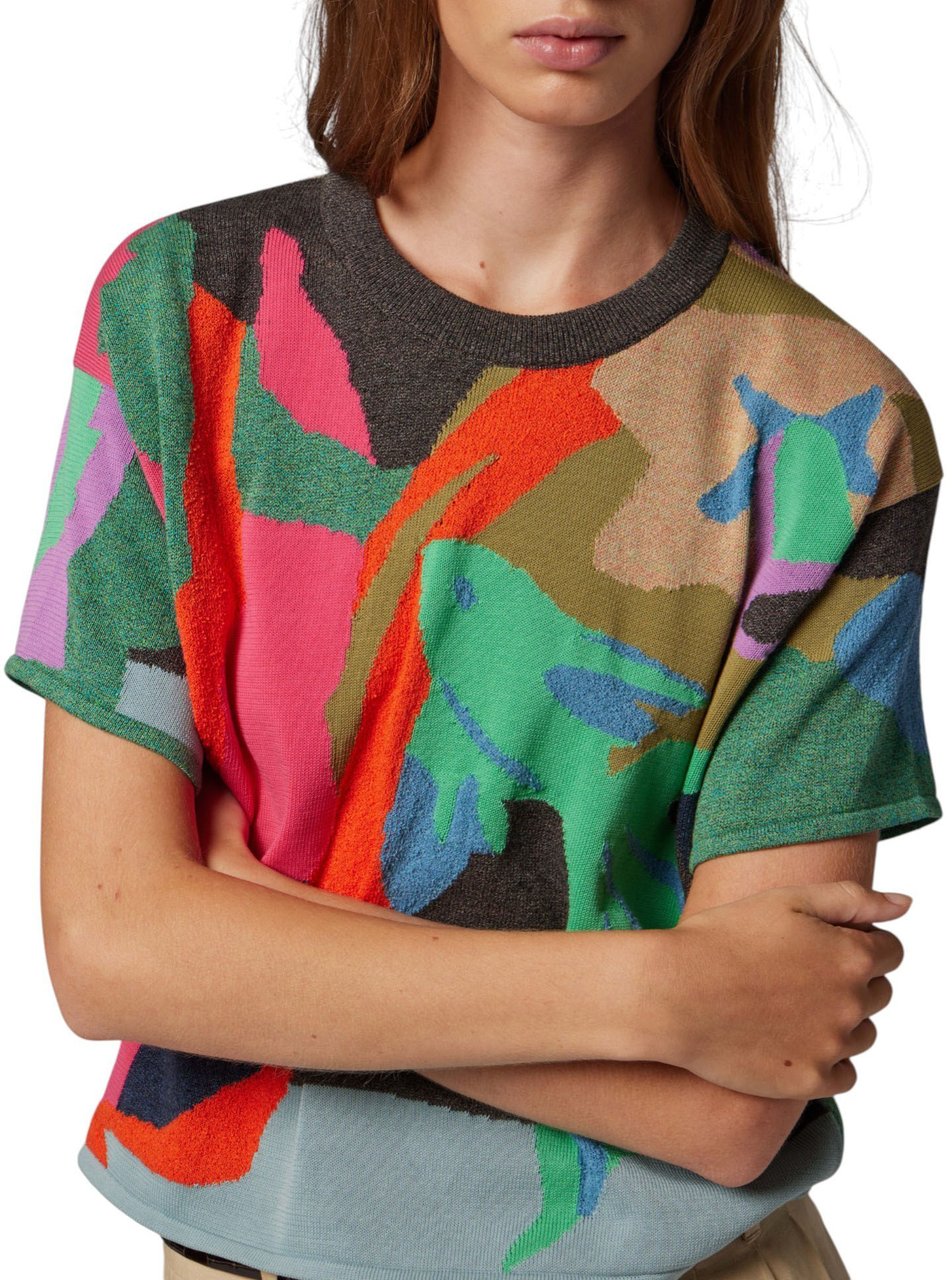 Paul Smith Maille manches courtes poissons fleurs multi Paul Smith Femme W1R 777N V11247 92 Divers