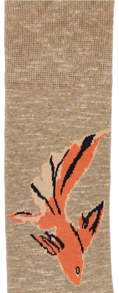 Paul Smith Chaussettes sable poisson orange M1A 380CI U972 62 Paul Smith homme Beige
