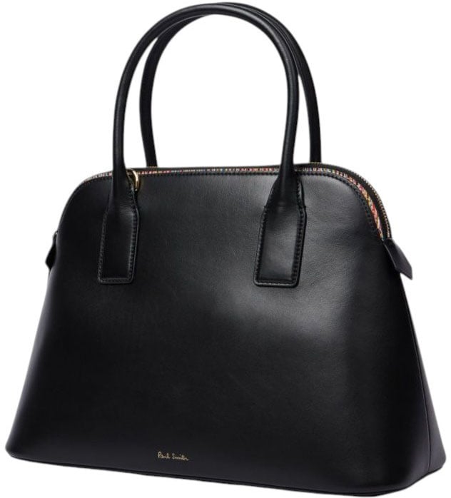 Paul Smith Sac à main cuir noir liseré baya Paul Smith Femme W1A 8271 USIGHI 79 Zwart