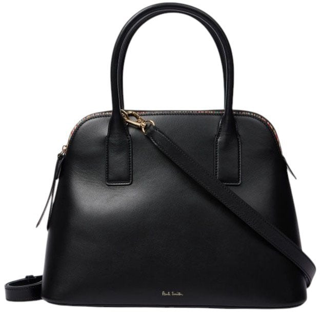 Paul Smith Sac à main cuir noir liseré baya Paul Smith Femme W1A 8271 USIGHI 79 Zwart