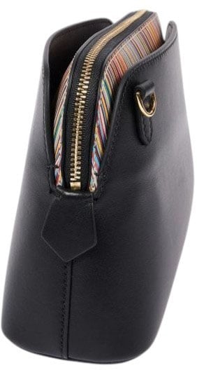 Paul Smith Petit sac postier noir liseré baya Paul Smith femme W1A 8273 USIGHI 79 Zwart