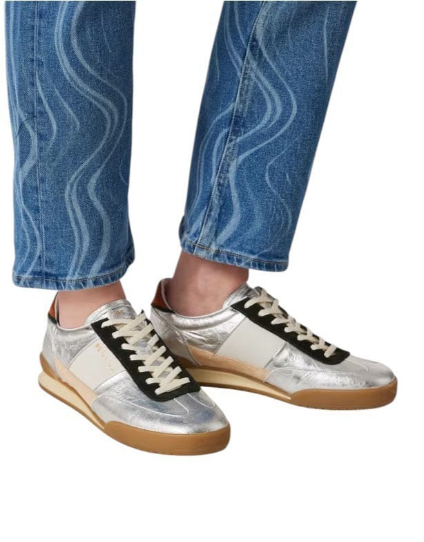 Paul Smith Sneakers Dover métalisées silver orange Paul Smith Femme W1S DVR09 PLEA 28 baskets Divers