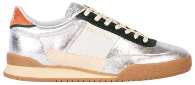 Paul Smith Sneakers Dover métalisées silver orange Paul Smith Femme W1S DVR09 PLEA 28 baskets Divers