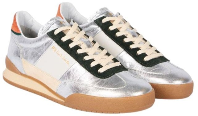 Paul Smith Sneakers Dover métalisées silver orange Paul Smith Femme W1S DVR09 PLEA 28 baskets Divers