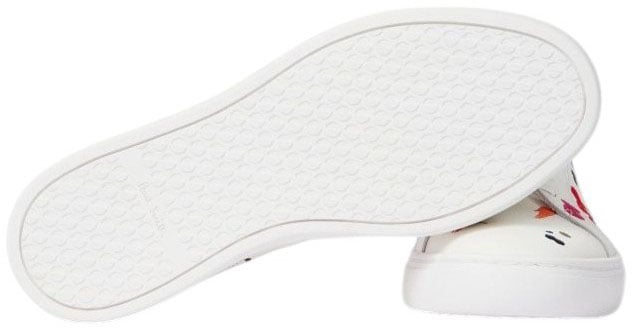 Paul Smith Sneakers Lapin cuir blanc broderies multi Paul Smith Femme W1S LPN09 ULEA 01 baskets Wit