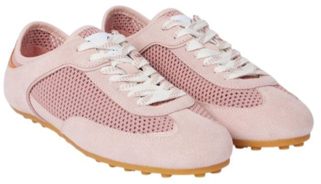 Paul Smith Baskets Samara rétro suède rose mesh Paul Smith Femme W1S SMR01 USUE 21 Sneakers Roze