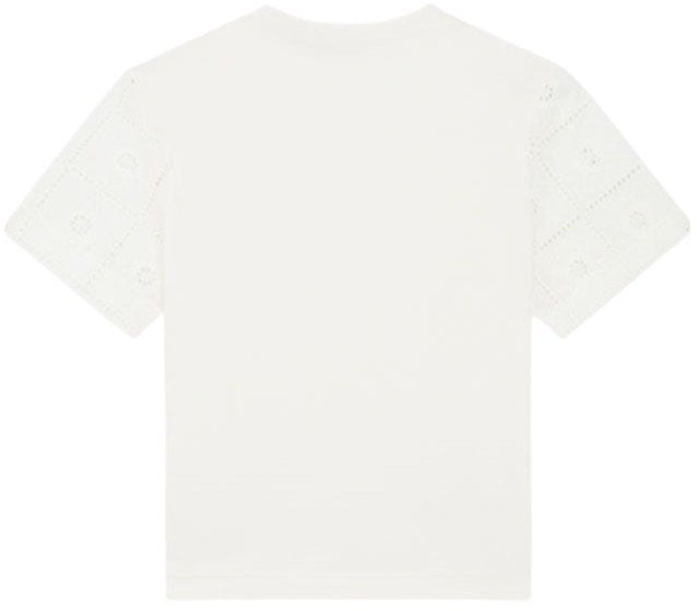 Paul Smith T-shirt blanc manches courtes broderies Paul Smith Femme W2R 430V V31440 02 Wit