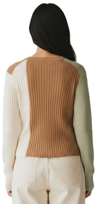 Paul Smith Cardigan patch taupe vert Paul Smith Femme W2R 809N V31447 32 Divers
