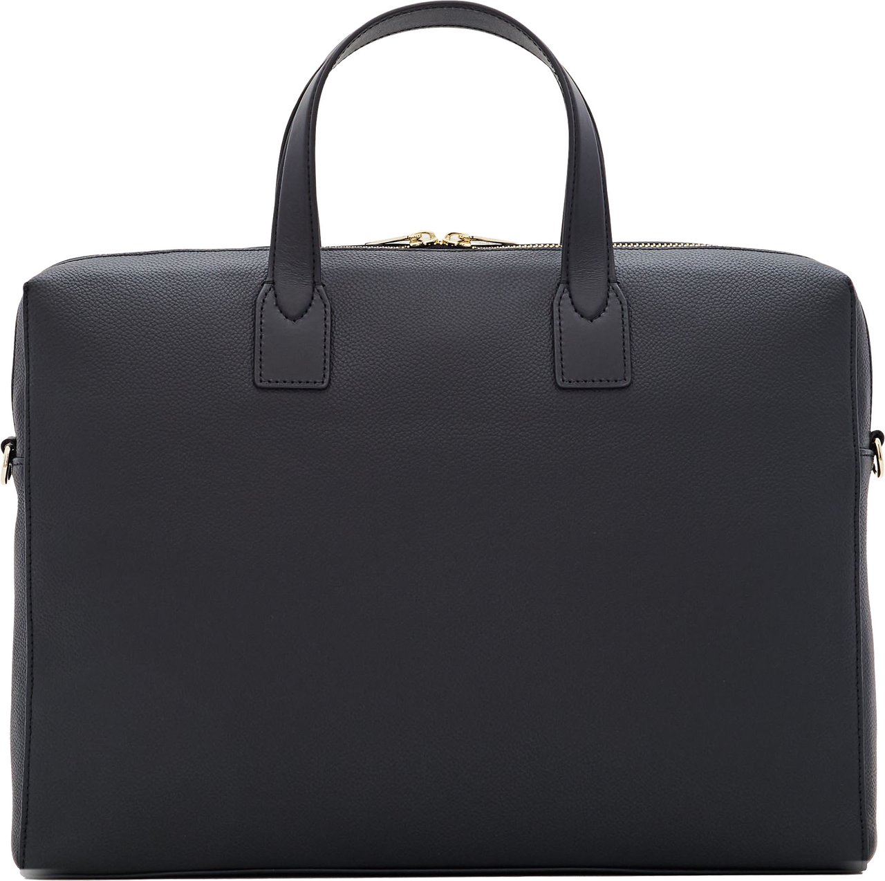 Paul Smith Black Leather 'Signature Stripe' Trim Folio Zwart