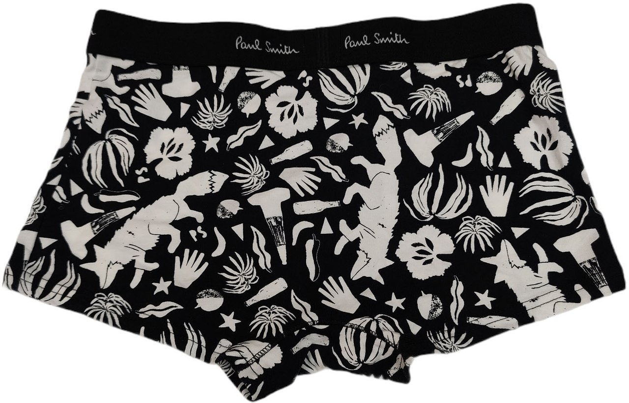 Paul Smith Boxer renard noir blanc Paul Smith Homme Divers