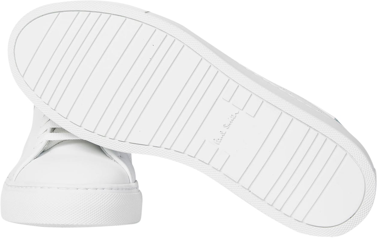 Paul Smith Sneakers blanche perforée logo cuir basso Paul Smith Femme Wit