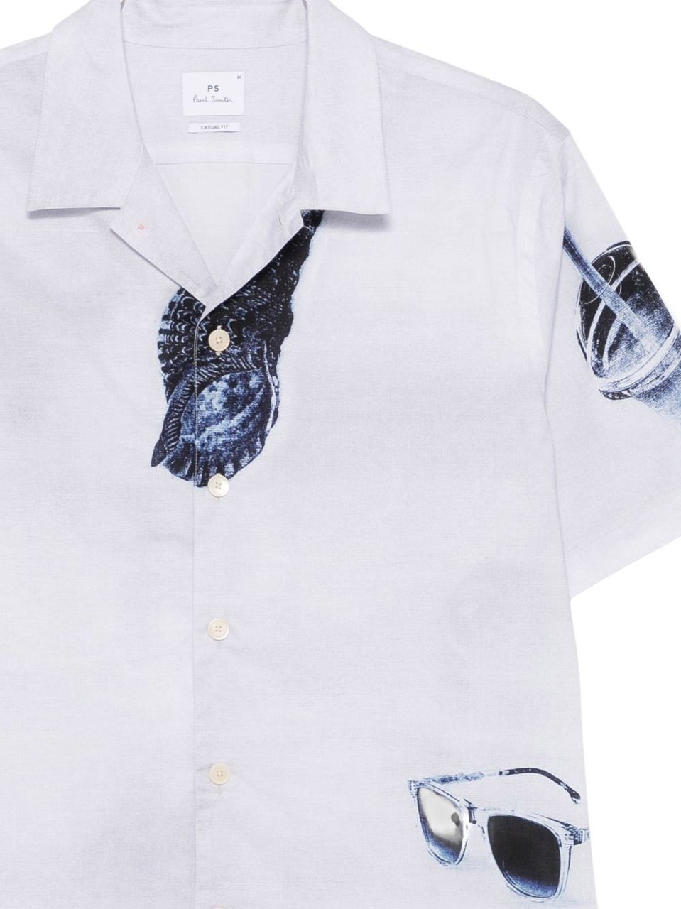 Paul Smith Shirts Grigio Wit