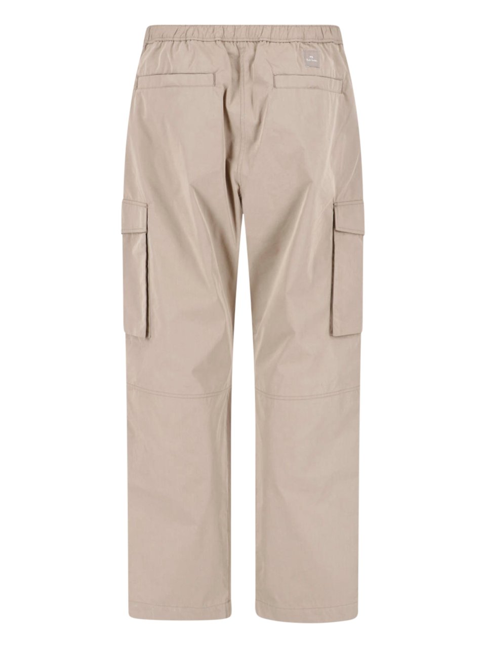 Paul Smith Beige Mid-Rise Cotton Cargo Pants Neutraal