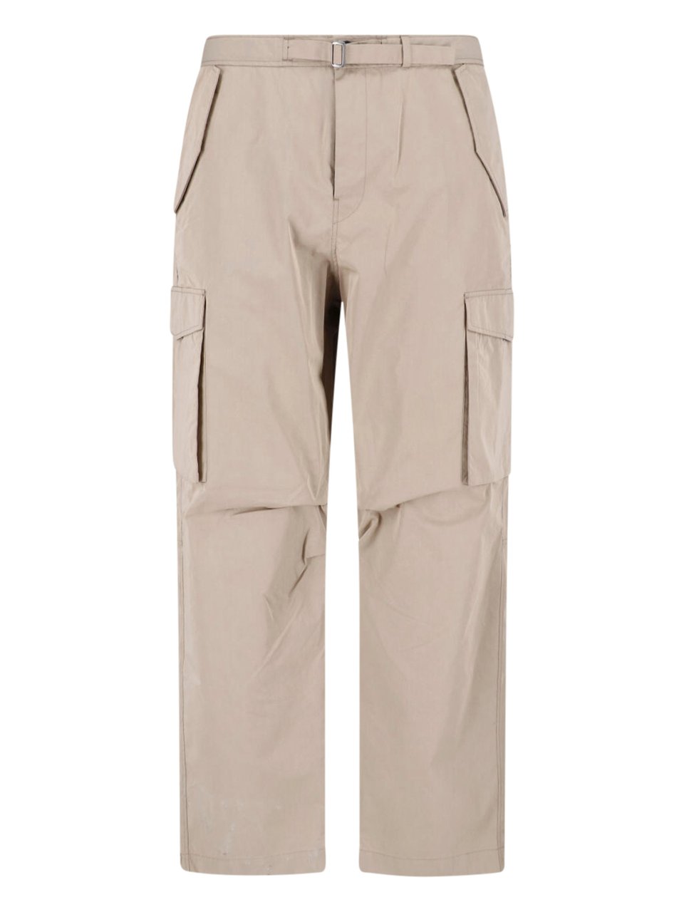 Paul Smith Beige Mid-Rise Cotton Cargo Pants Neutraal