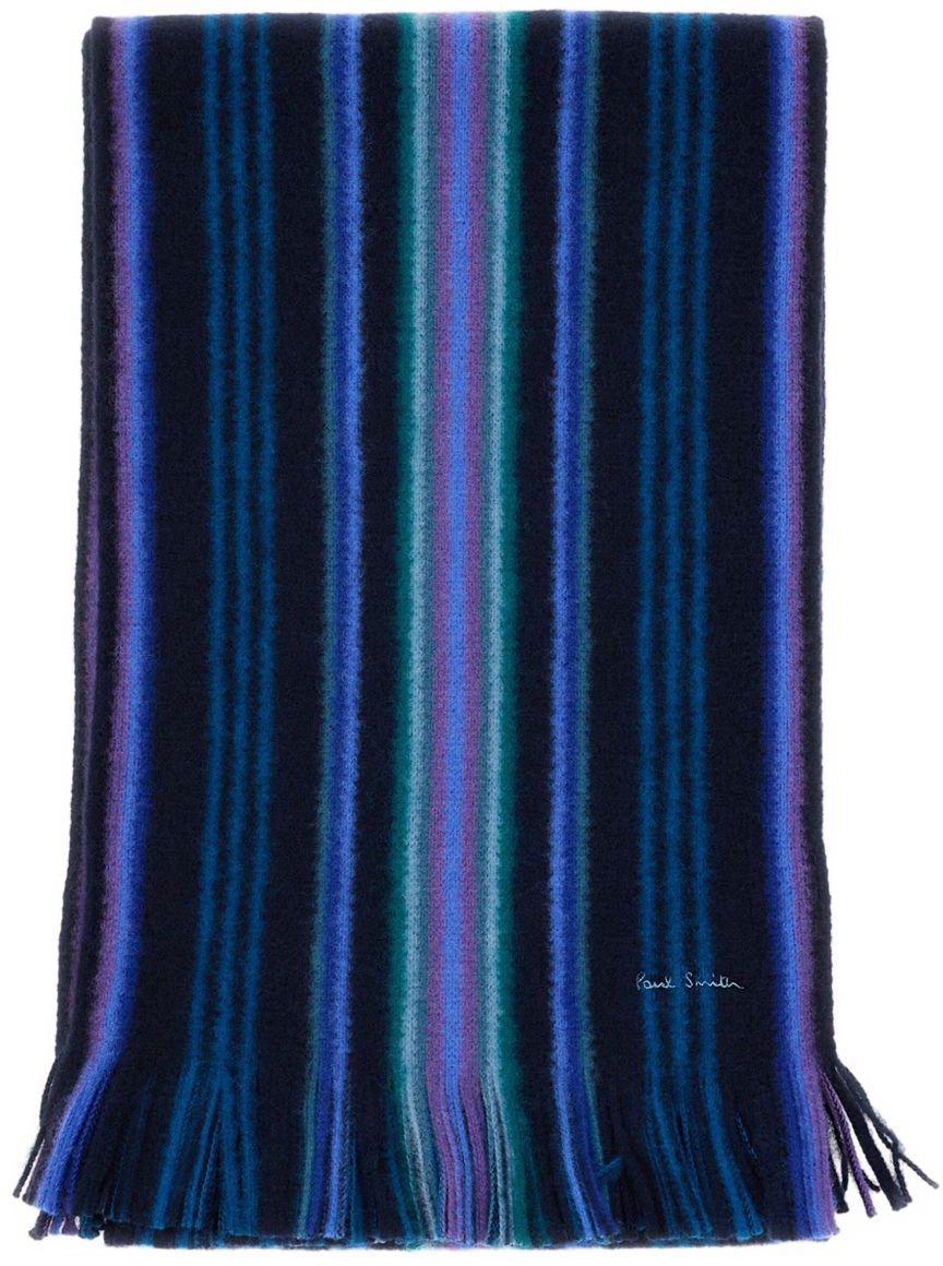 Paul Smith Scarfs Blue Blauw