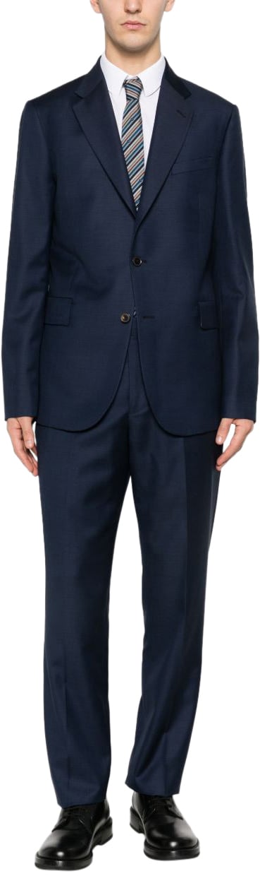 Paul Smith Suit Blue Blauw