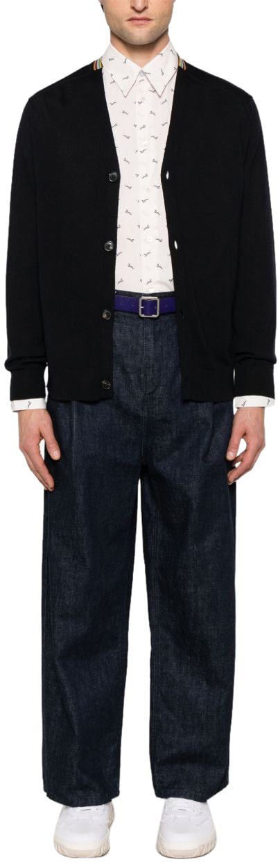 Paul Smith Sweaters Blue Blauw