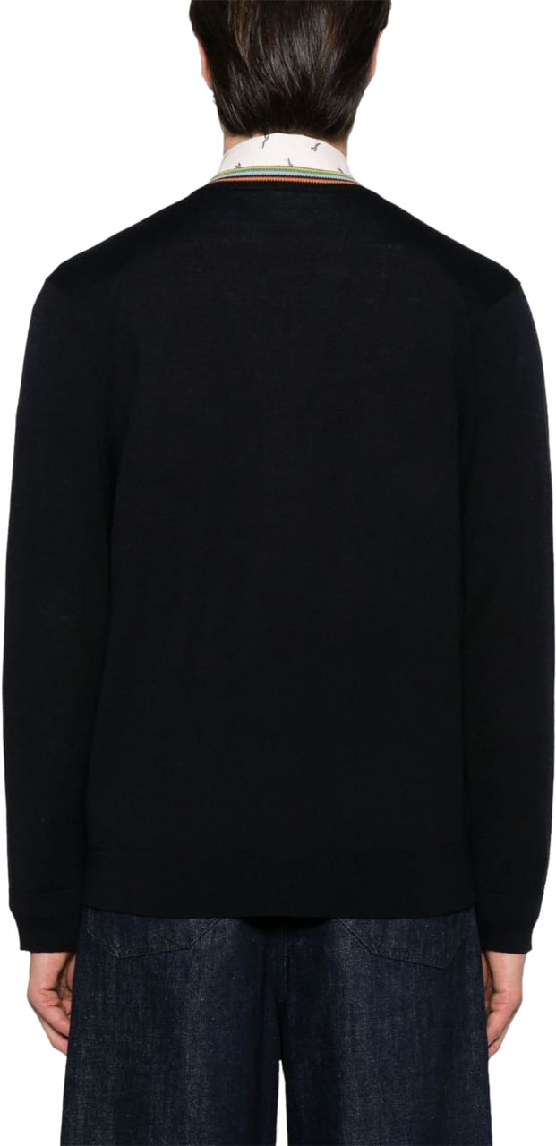 Paul Smith Sweaters Blue Blauw